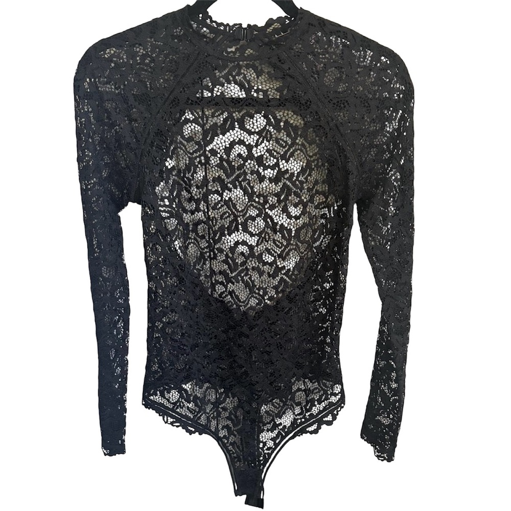 Victoria Secret Black Lace Bodysuit Small
Perfect used condition